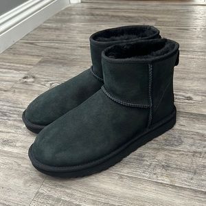 New UGG Black Classic Mini Boots